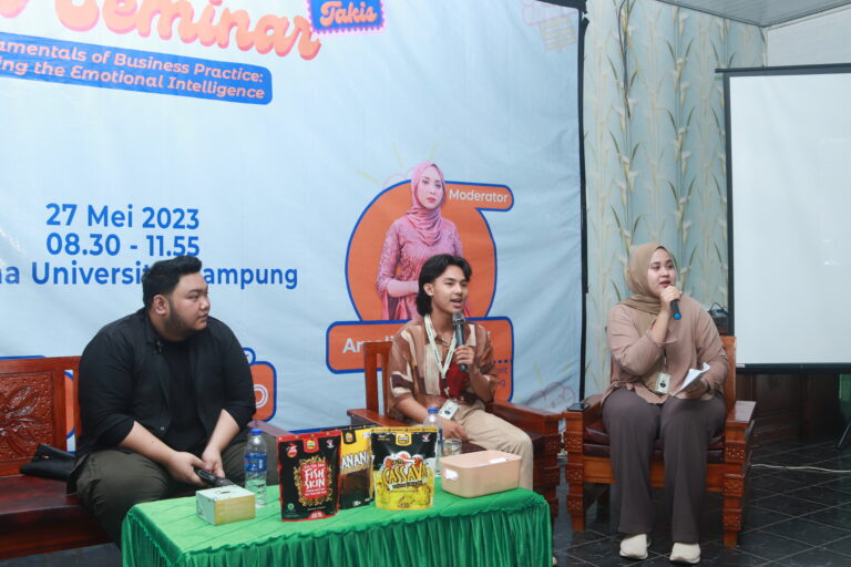 HMJ Ikom Gelar Comm Seminar with Takis Bahas Kecerdasan Emosional dalam Berbisnis