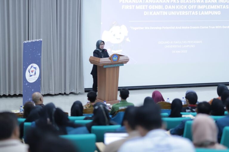 Bank Indonesia Beri Beasiswa untuk 75 Mahasiswa Unila