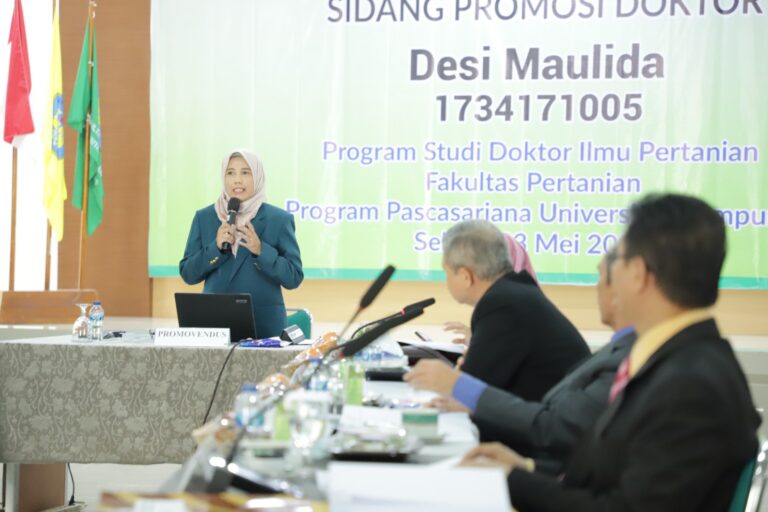 Promovendus Unila Buat Terobosan dalam Pelestarian Anggrek Alam Melalui Penelitian Hibridisasi dan Reintroduksi