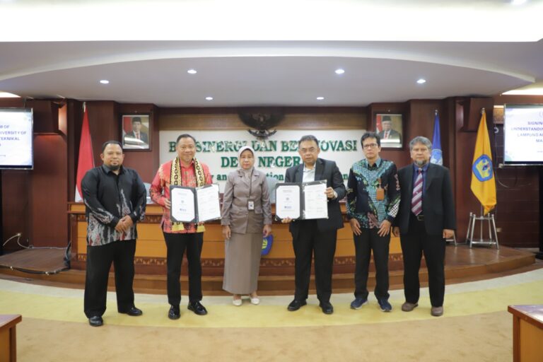 Unila dan UTeM Jalin Kerja Sama Akademik di Bidang Engineering