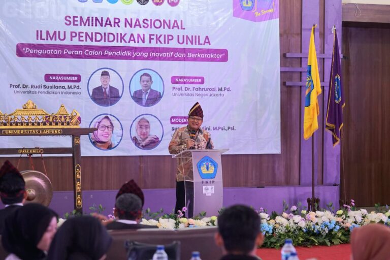 Seminar Nasional FKIP Unila Bahas Peran Pendidik Inovatif dan Berkarakter