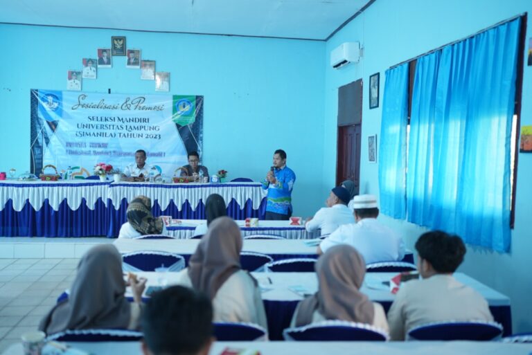 Unila Lakukan Sosialisasi dan Promosi PMB Mandiri 2023