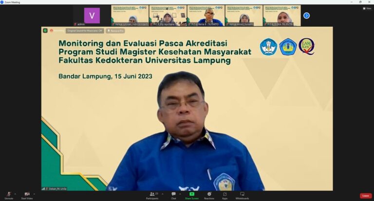 Tim Asesor LAM-PTKes Visitasi Prodi Magister Kesehatan Masyarakat FK Unila