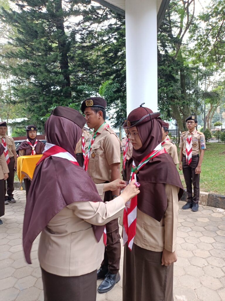 UKM Pramuka Unila Gelar Napak Tilas 2023