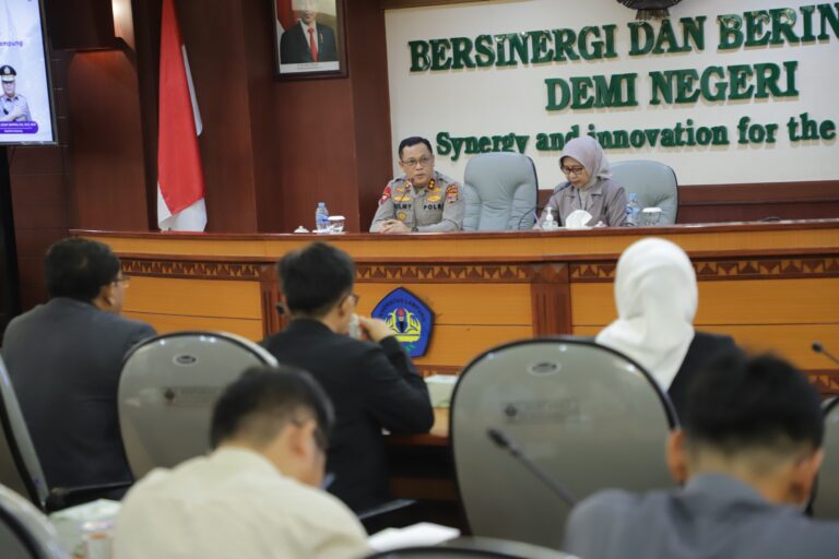 Polda Lampung Gandeng Unila Kerja Sama Survei Kepuasan Masyarakat