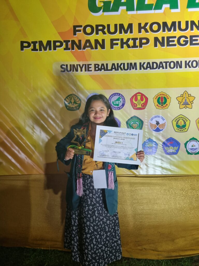 Mahasiswi FKIP Raih Juara 1 Lomba Microteaching Tingkat Nasional