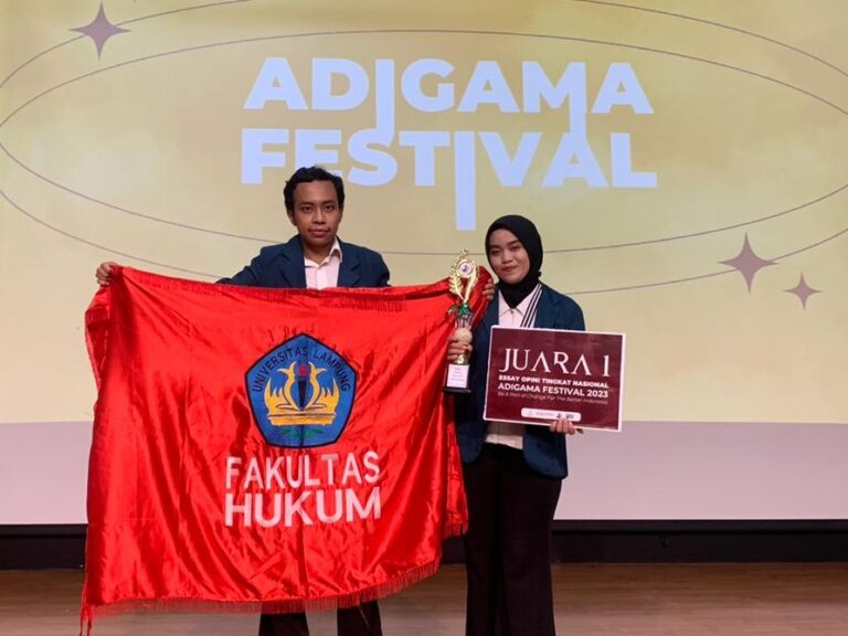 Hobi Menulis, Mahasiswa FH Unila Ini Langganan Juara Kompetisi Kepenulisan