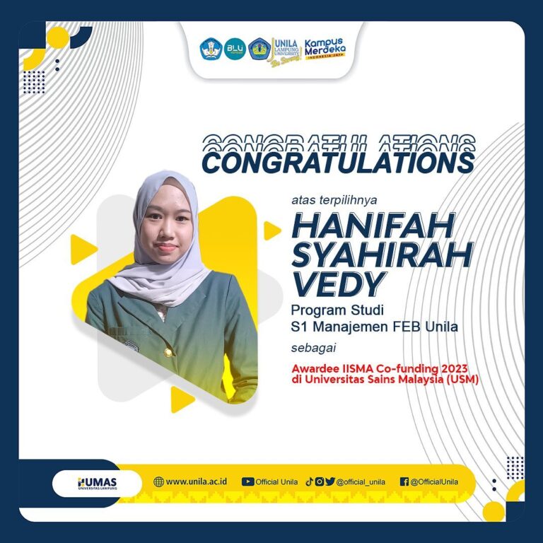 Mahasiswa FEB Lolos Seleksi IISMA Co-Funding untuk Belajar di USM