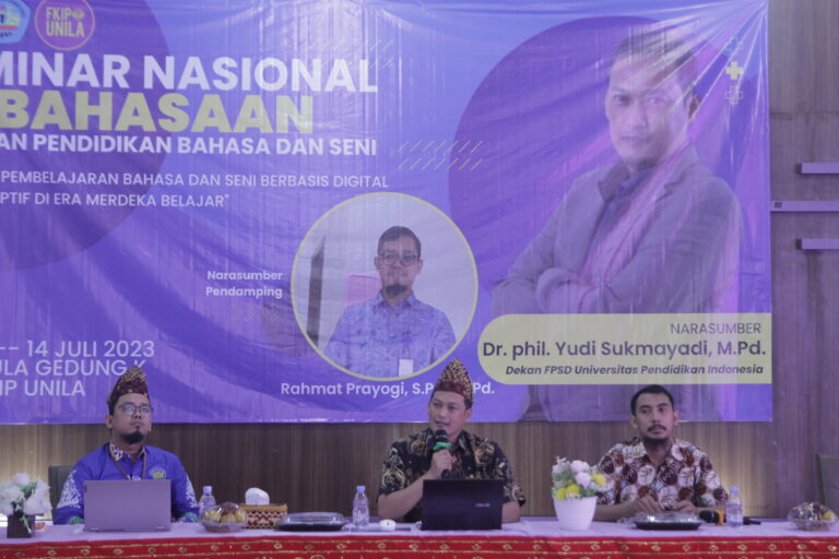 FKIP Sukses Gelar Semnas Kebahasaan Jurusan Pendidikan Bahasa dan Seni