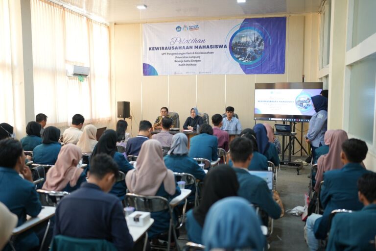 CCED Unila dan Kadin Institute Gelar Pelatihan Digital Marketing Kewirausahaan