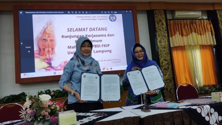 PBSI FKIP Unila Kunjungi UNY dan UNS Kolaborasi Pencarian Best Practice