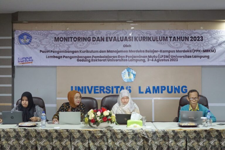 Unila Kaji Ulang Kurikulum 2023 untuk Maksimalkan Kinerja Mahasiswa