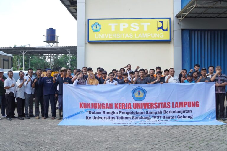 Petugas Kebersihan Unila Belajar Pengelolaan Sampah Berkelanjutan