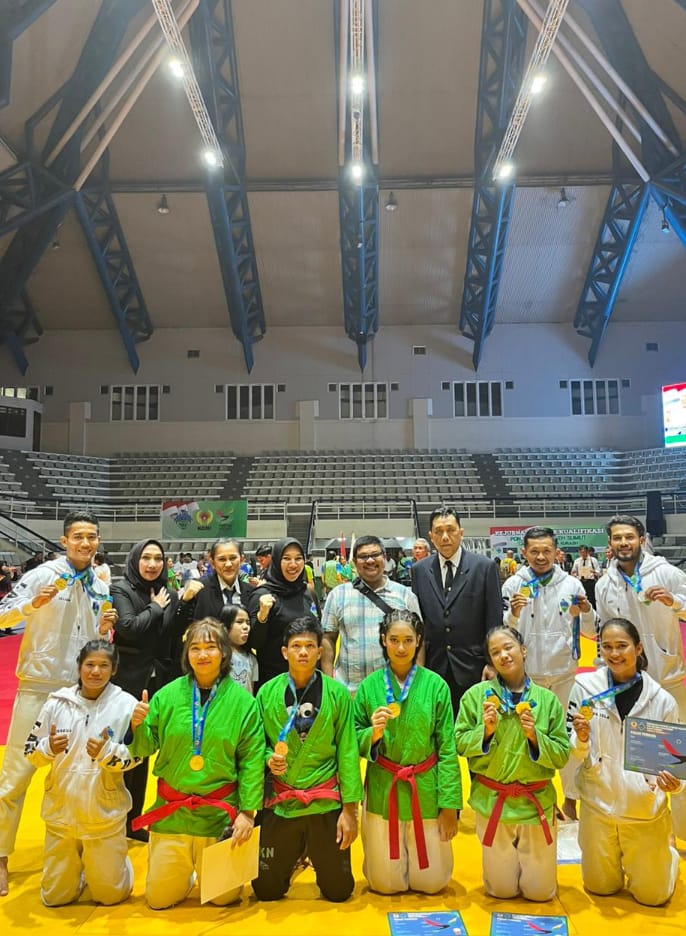 Mahasiswa Penjas FKIP Raih Juara 1 Kurash di Kualifikasi PON Aceh-Sumut XXI