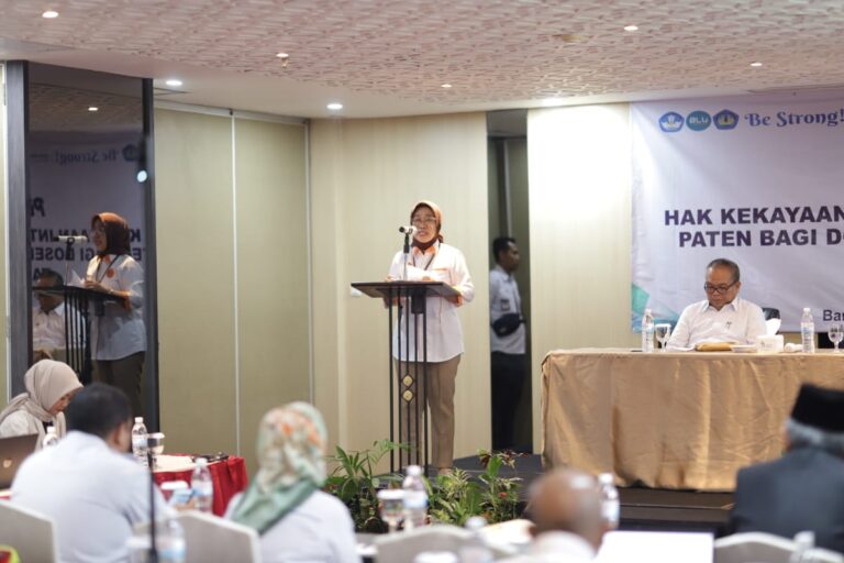 Sentra Kekayaan Intelektual LPPM Selenggarakan Pelatihan HaKI bagi Dosen Unila