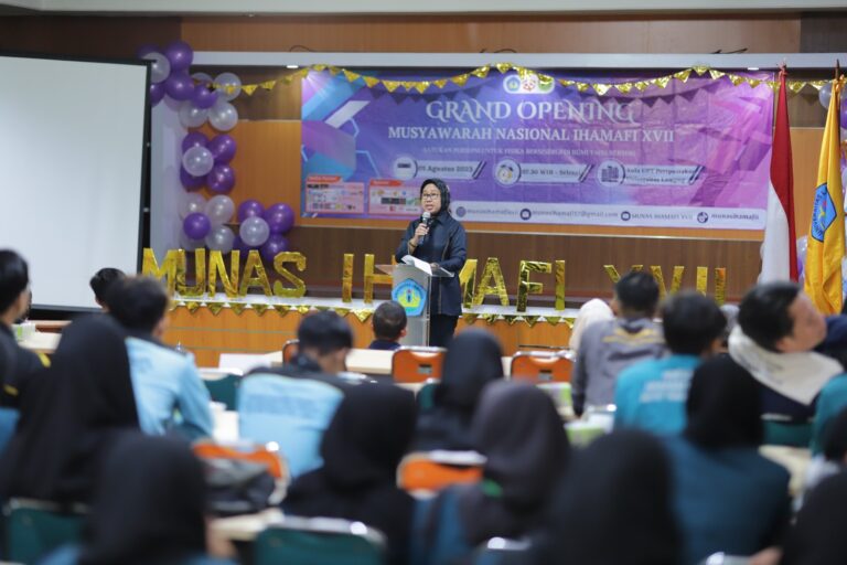 Rektor Apresiasi Pelaksanaan Semnas Ihamafi XVII oleh Himafi Unila dan Almafika FKIP Unila