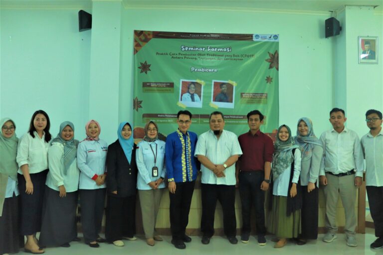 FARMASI UNILA GELAR SEMINAR CPOTB: ANTARA PELUANG, TANTANGAN DAN KENISCAYAAN