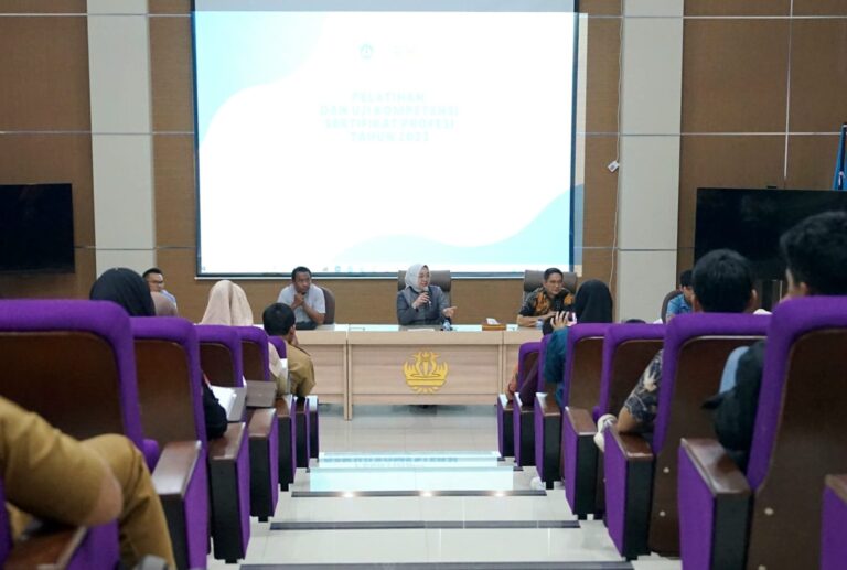 UPT CCED dan Kadin Institute Gelar Pelatihan dan Uji Kompetensi Sertifikasi Profesi 2023 Batch 1