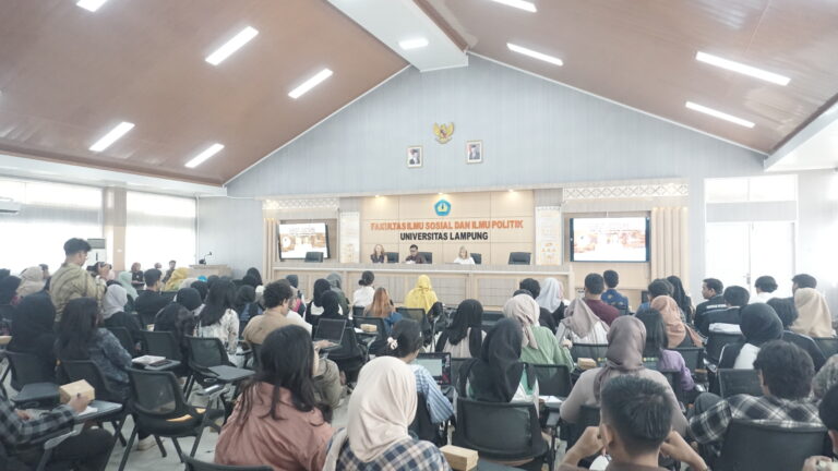 HI Unila Adakan Kuliah Tamu Bersama Universitas Zagreb