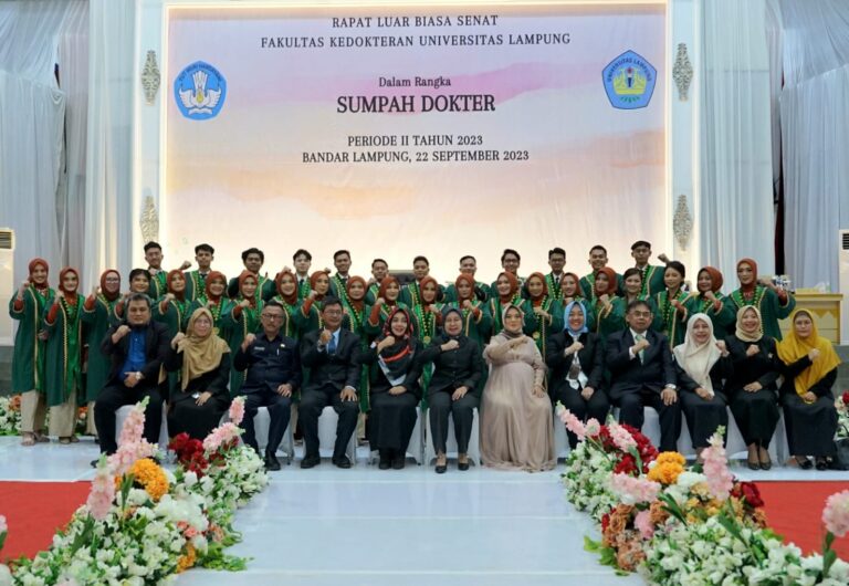 33 Dokter Baru Unila Disumpah