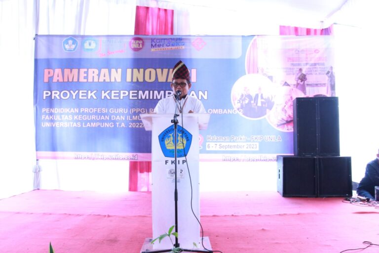 FKIP Unila Gelar Pameran Inovasi Mahasiswa PPG Prajabatan
