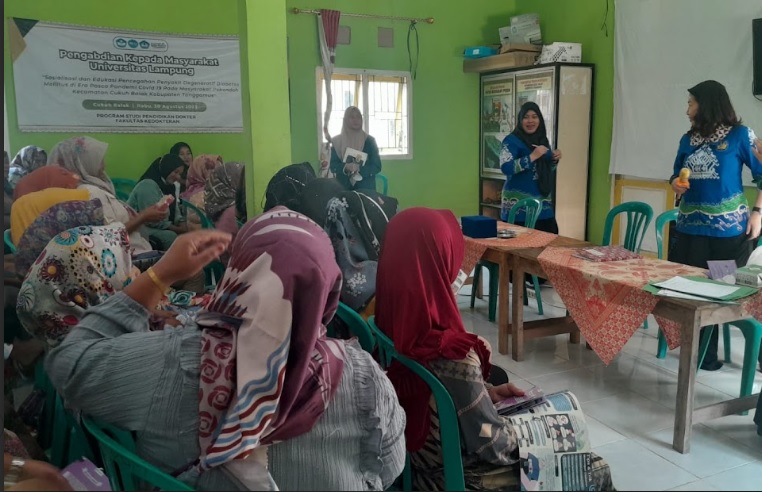 Cegah Pernikahan Dini dan Seks Bebas di Tanggamus, Sivitas Akademika FK Unila Sosialisasi dan Edukasi Kesehatan Reproduksi