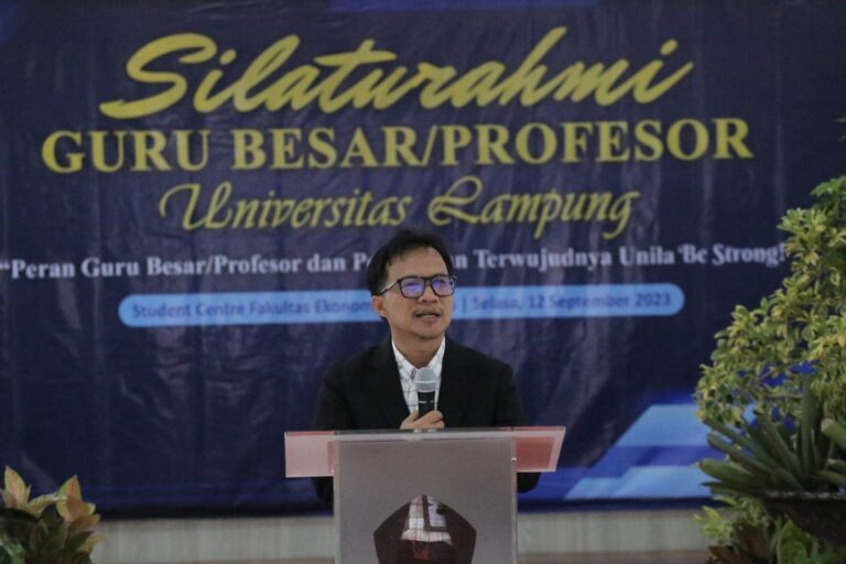 Unila Gelar Silaturahmi Profesor dalam Rangka Dies Natalis ke-58