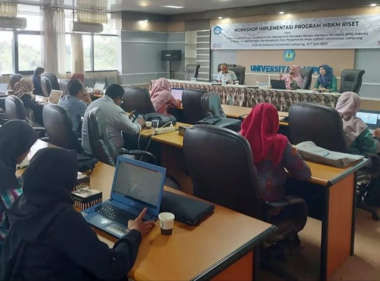 PPK-MBKM Unila Beri Dukungan Maksimal dengan Sosialisasi