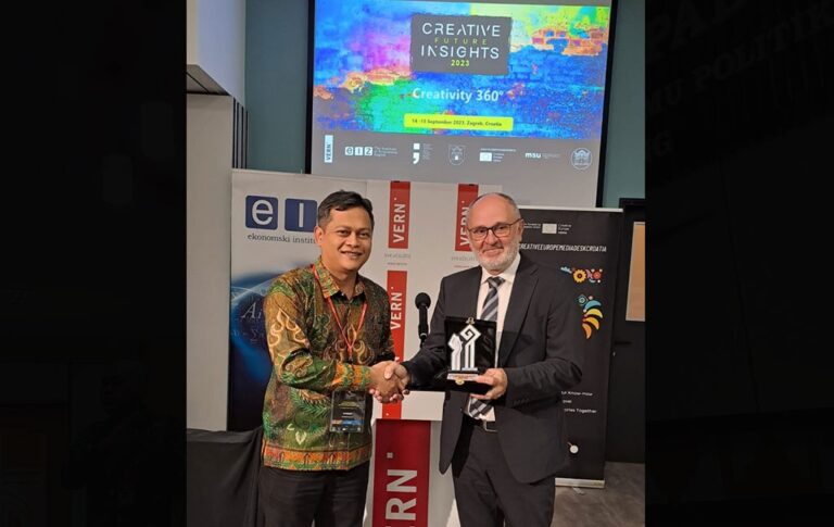 Delegasi FISIP Hadiri Konferensi Internasional Creative Future Insights 2023