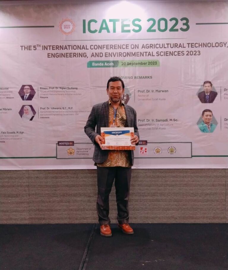 Profesor Unila Dapat Penghargaan Internasional