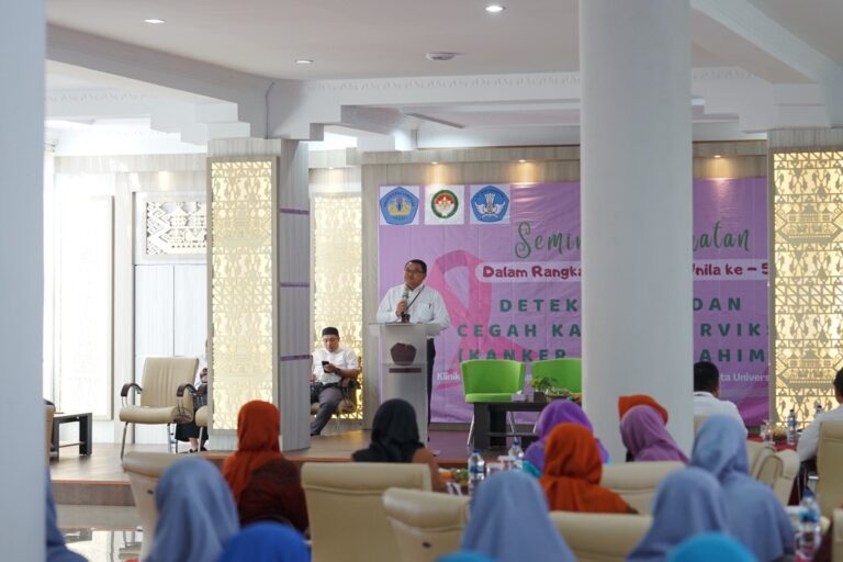 Klinik Unila Bersama Darma Wanita Edukasi Masyarakat tentang Deteksi dan Pencegahan Kanker Serviks