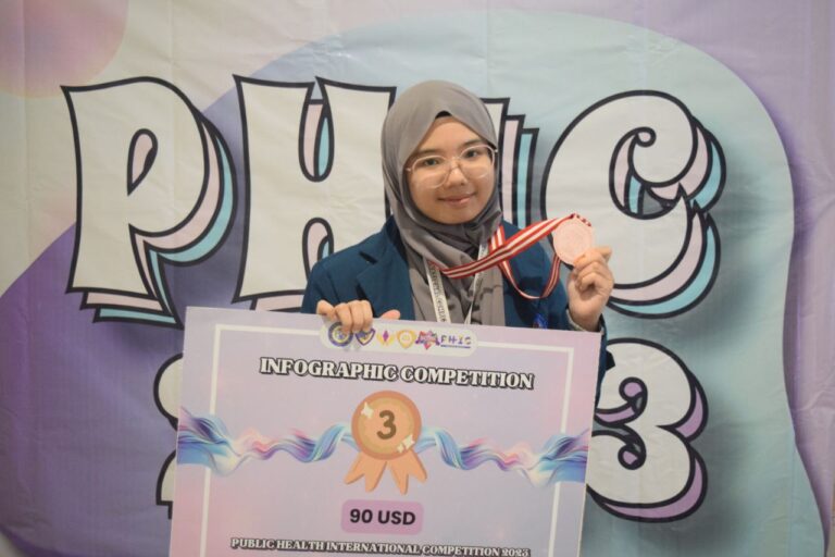 Keisha Azzahra Tetadrian Juara Tiga Lomba Infografis Internasional