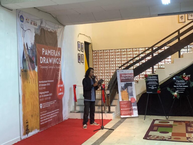 UKMBS Unila Gelar Pameran Drawings