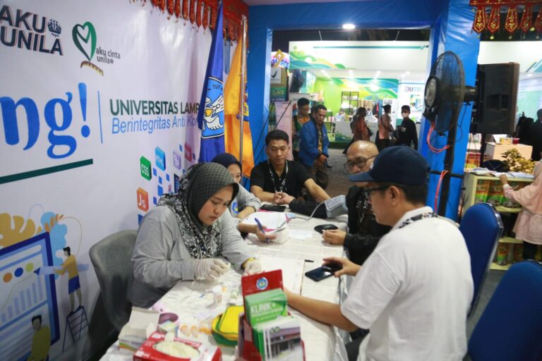 Unila Buka Pemeriksaan Kesehatan Gratis di PRL 2023