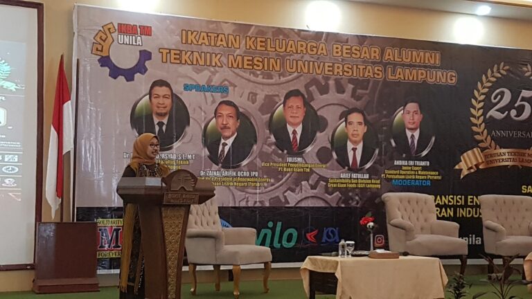 Sarasehan IKBA Teknik Mesin Rangsang Kolaborasi Antaralumni