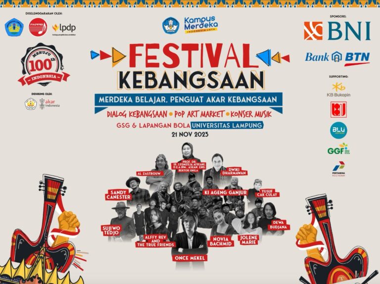 Festival Kebangsaan Unila-PAPPRI: Musik dan Semangat Nasionalisme Merajut Jiwa Generasi Z