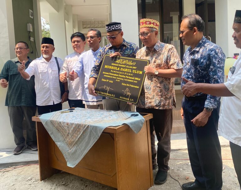 Musala Jurusan Peternakan Diresmikan