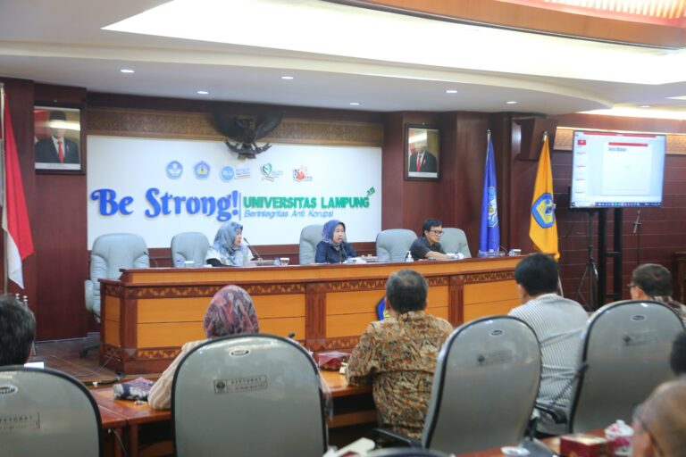 Rektor Sosialisasikan PPKS dan Anti-Narkoba kepada Pimpinan Universitas dan Fakultas 