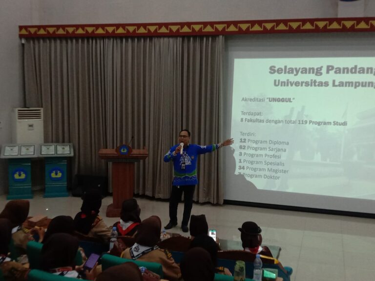 Unila Sambut Peserta Raida Lampung VI
