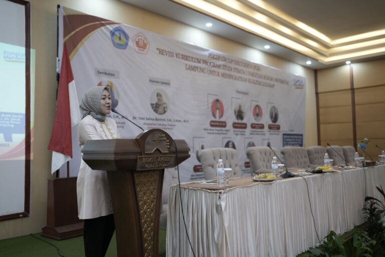 Fakultas Hukum Gelar FGD Tingkatkan Kualitas Lulusan