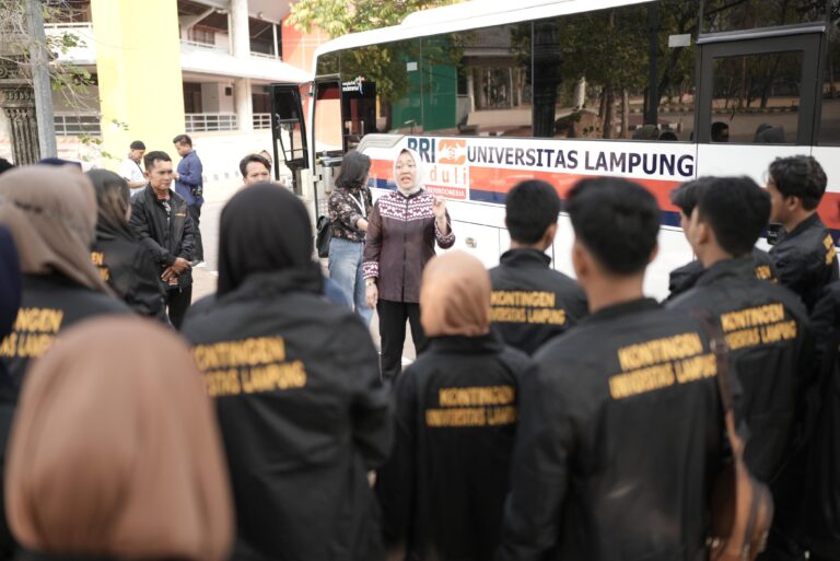 Unila Melepas Kontingen MTQMN 2023