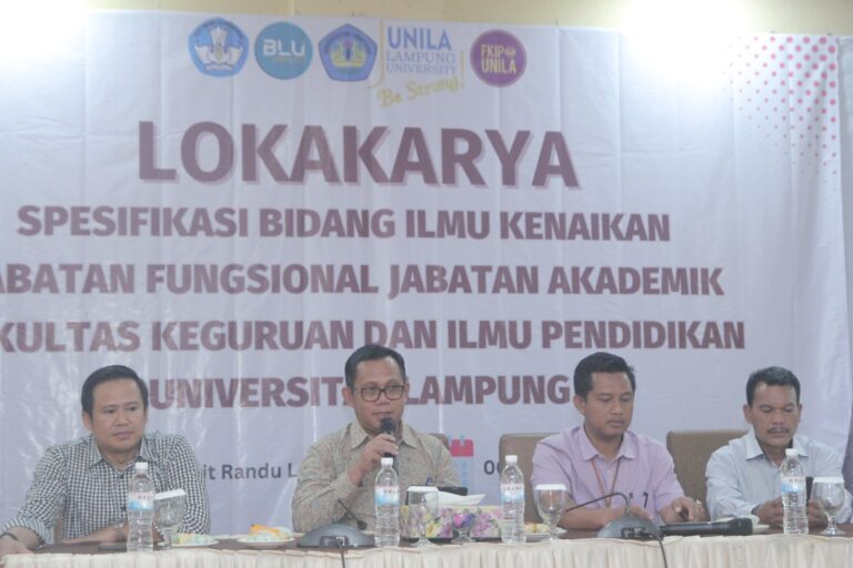 Lokakarya FKIP Inovasi Spesifikasi Bidang Ilmu