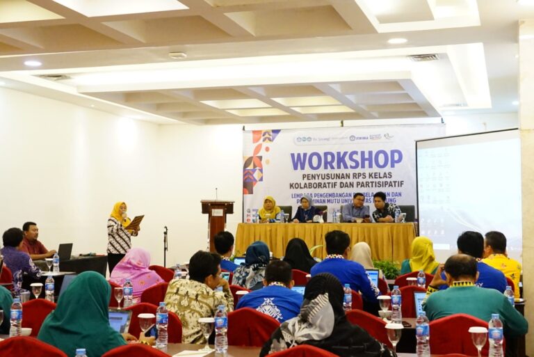 Unila Gelar Workshop RPS Kolaboratif dan Partisipatif
