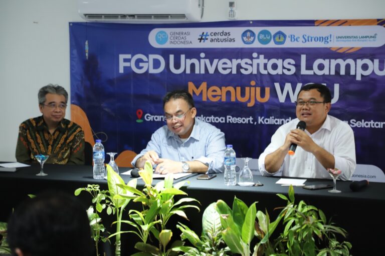 Unila Gelar FGD Menuju World Class University