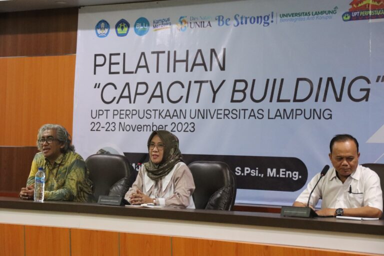 Pepustakaan Gelar Pelatihan Capacity Building