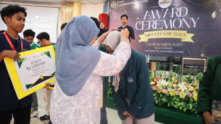 Mahasiswa Unila Raih Juara 3 Olimpiade Kimia Mipantastic FMIPA USU