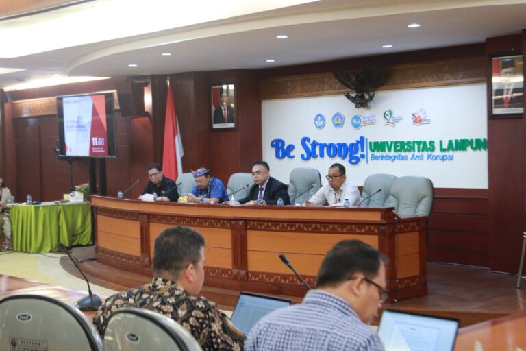 Sayembara Desain Gerbang Masuk Unila Masuki Tahap Akhir Penjurian