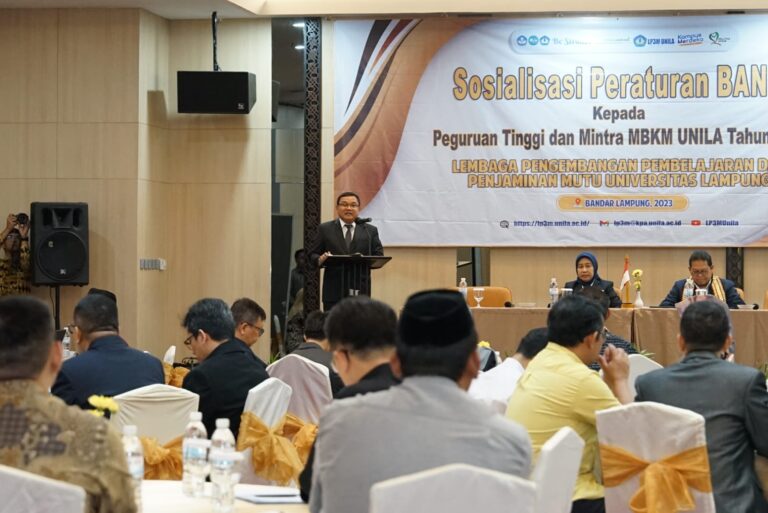 Unila Raih Predikat Akreditasi Unggul dari BAN-PT