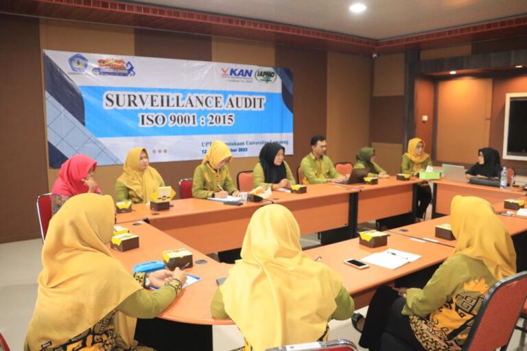 Perpustakaan Adakan Audit Eksternal Survailance ISO 9001:2015