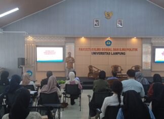 FISIP Unila dan AIDA Gelar Diskusi Indonesia Tangguh